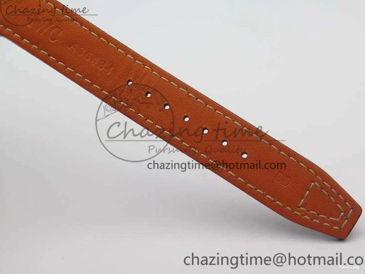 MIROTIME 0510 Popular Big Pilot Real PR IW502706 RG YLF 1:1 Best Edition Brown Dial On Calfskin Strap A 7223